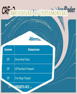 Abreviatura de criptomonedas