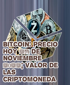 Valor de las criptomonedas hoy